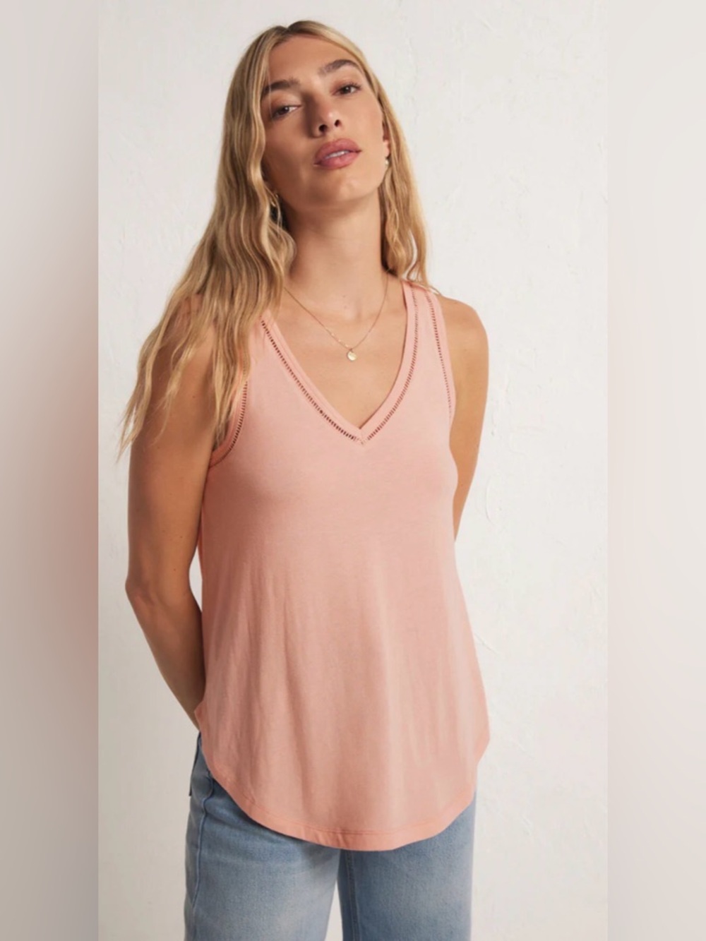 Vagabond Lace Trim Tank Top *SIZE XS*